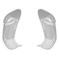 55-58 Chevrolet/GMC Cameo Truck Rear Bumper Guards, Chrome, Pair, LH & RH