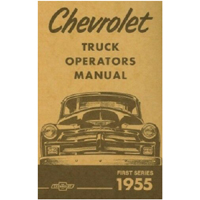 55 1st Series Chevrolet Owners Manual