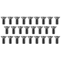 56-59 Interior Door Panel Screws, Chrome