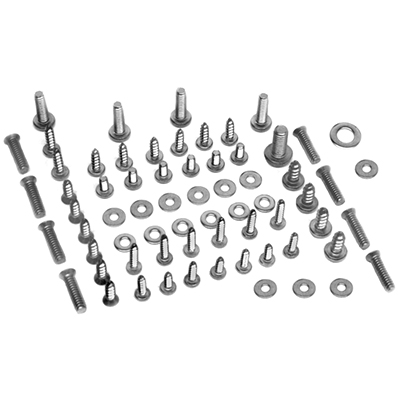 56-59 Interior Screw Kit, Polished Stainless Steel