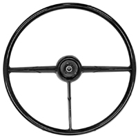 57-59 Steering Wheel, Black 18