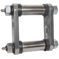57-59 Leaf Spring Shackle Kit, 1/2-1 Ton Front, 1/2-3/4 Ton Rear