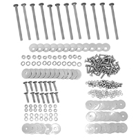 57-59 Bed Wood Kit, Longbed Stepside, Cadmium Plated