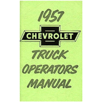 1957 Chevrolet Owners Manual