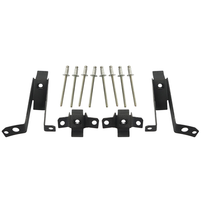 58-59 Chevrolet/GMC Truck Headlight Bezel Bracket Kit, One set per side