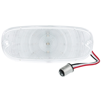 58-59 Chevrolet Park light Lens, L.E.D. Clear 12 Volt