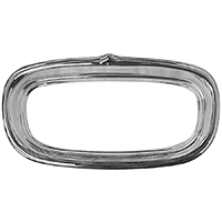 58-59 Chevrolet Parklight Bezel, Chrome