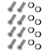 58-59 Fleetside Tailgate Trunnion Bolt Kit, Stainless Steel