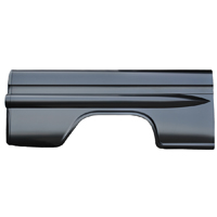 58-59 Fleetside Bedside, Shortbed, RH