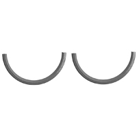 59-85 V8 Rear Main Seal, 2 Pc. Rubber w/ Double Lip