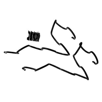 64-72 Chevelle / El Camino Seat Side Support Springs With Bench