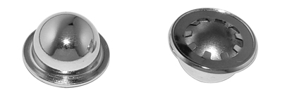 64-65 Chevelle / El Camino Bucket Seats Chrome Cap Pivot Caps