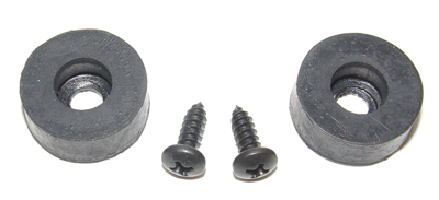 Chevelle / El Camino Rubber Seat Back Bumpers, Pair