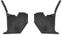 64 Chevelle / El Camino Replacement Kick Panel  LH & RH With A/C Black