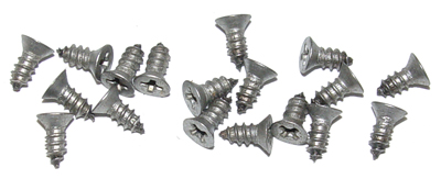 67 Camaro Upper Door Panel Retainer Molding Screw Kit