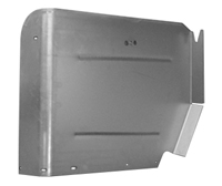 64-67 Chevelle Convertible Rear Arm Rest Panel Upper Piston Metal R/H