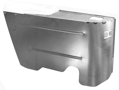 64-67 Chevelle Convertible Lower Rear Arm Rest Metal L/H