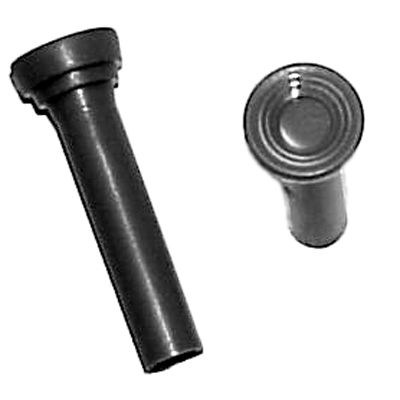 64-66 Chevelle / El Camino Door Lock Knobs, Black