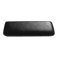 64-Chevelle  Rear Seville Grain Injection Molded Arm Rest Pads Sold Each Black LH or RH