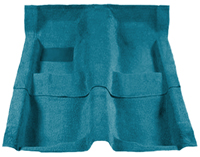 64-67 Chevelle / El Camino Medium Blue Carpet Kits 80/20 Rayon / Nylon Blend Just Like The Original Pre Installed Jute B