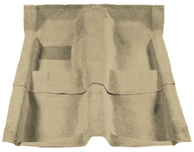 64-67 Chevelle / El Camino Fawn Carpet Kits 80/20 Rayon / Nylon Blend Just Like The Original Pre Installed Jute Backing,
