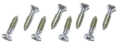 67-81 Camaro Door Sill Plate Screw Kit 8 Pieces Original Style With Wax Sealer