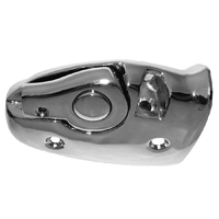 64-65 Chevelle Convertible Sunvisor Supports Chrome Base Used To Support The Sunvisor RH US Made