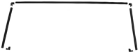 64-65 Chevelle Coupe Headliner Windlace, Rear This Strip Seals The Headliner To The Rear Glass Black Only 7 Pieces