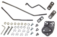 64-68 Chevelle / El Camino Hurts 4 Speed Install Kits Fits Muncie Mounting Plate, Linkage, Levers & Hardware