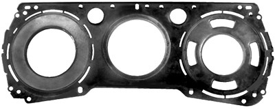 64-65 Chevelle / El Camino Speedometer Metal Dash Plate Insert