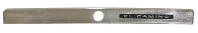 64 El Camino  Glove Box Fascia With El Camino Emblem