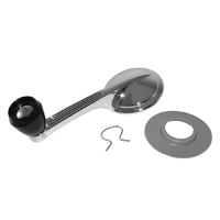 64 Chevelle / El Camino Interior Window Handle Crank With Black Knob LH or RH