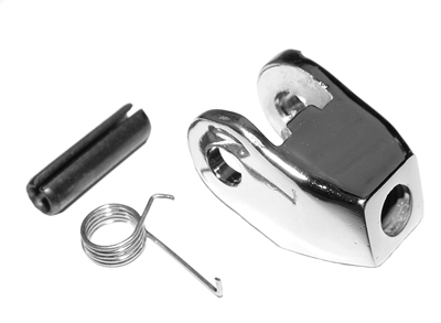 64-72 Chevelle Convertible Top Latch Chrome Knuckle LH