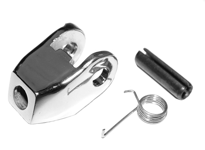 64-72 Chevelle Convertible Top Latch Chrome Knuckle RH