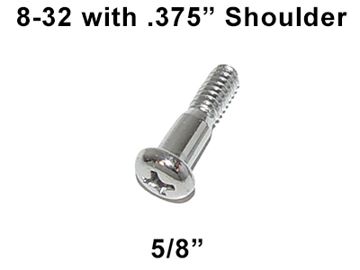 64-72 Chevelle / El Camino Universal Chrome Lens Screws 1-3/8