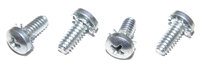 64-69 Chevelle / El Camino Park Light Housing To Bumper Screws 4 Pieces