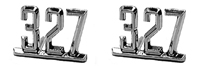 64-67 Chevelle / El Camino Fender Emblems 327