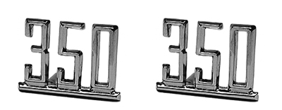 64-67 Chevelle / El Camino Fender Emblems 350