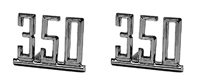 64-67 Chevelle / El Camino Fender Emblems 350