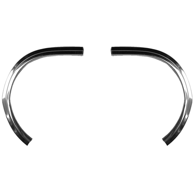 64 Chevelle / El Camino Fender Eyebrow Moldings LH & RH