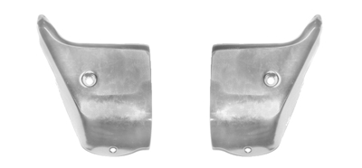 Chevelle Super Sport / El Camino Rocker Panel Molding Front Caps LH & RH