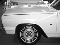 64 Chevelle Super Sport Upper Front Fender Molding LH