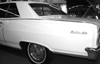 64 Chevelle Super Sport Upper Quarter Panel Molding LH