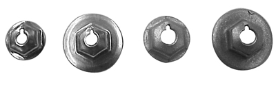 Molding Clip 1/4-20 Nut 5/8 Washer Head