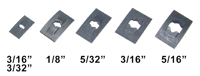 Push On Flat Nut 3/16 Stud Size