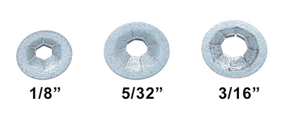 Chevelle / El Camino Round Push in Nut 5/32