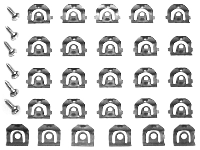 64-67 Chevelle / El Camino Front Window Molding Clip Kit