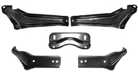64-65 Chevelle  Rear 5 Piece Bumper Bracket Set