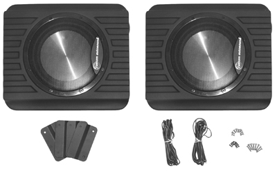 64-72 Chevelle / El Camino Under Seat Speakers 250 Watt 8