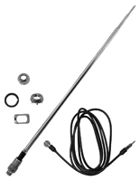 63-64 Chevrolet Fullsize Passenger Car Front Antenna Assembly, Telescopic